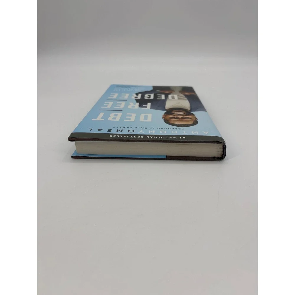 Debt Free Degree Anthony Oneal‎ Book Foreword by Dave Ramsey Money Finance